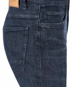 BOSS Jeans Delaware 50458110/412 Slim Fit, Baumwolle T400®, Navy -jeansniedrigerpreis 373574 norm3