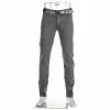 Alberto Regular Fit Pipe-DS Coloured 42471383/980 Jeans Pipe, Baumwolle T400® 9oz, Grau