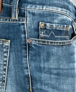 Alberto Regular Fit Pipe Authentic 89391896/883 Jeans Pipe, Baumwoll-Stretch 11oz, Blau -jeansniedrigerpreis 373661 norm5