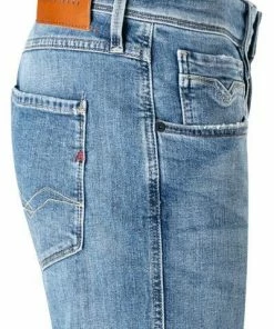 Replay Jeans Anbass M914Y.000.573 950/009 Slim Fit, Bio Baumwoll-Stretch 10,5oz, Mittelblau , Mittelblau -jeansniedrigerpreis 374070 norm3