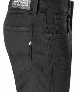 Replay Jeans Anbass M914Y.000.85B 010/098 Slim Fit, Baumwoll-Stretch 11,5oz, Schwarz -jeansniedrigerpreis 374072 norm3