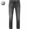 7 for all mankind Jeans Slimmy grey JSMXB900TW Tapered Fit, Baumwolle T400® 11oz, Dunkelgrau