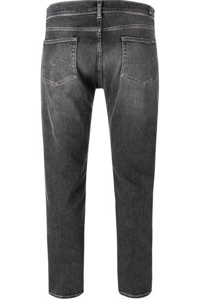 7 for all mankind Jeans Slimmy grey JSMXB900TW Tapered Fit, Baumwolle T400® 11oz, Dunkelgrau 3 7 for all mankind Jeans Slimmy grey JSMXB900TW Tapered Fit, Baumwolle T400® 11oz, Dunkelgrau – Bild 3