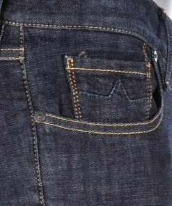 Alberto Tapered Fit Slipe Authentic 68371496/892 Jeans Slipe, Baumwoll-Stretch 11oz, Navy -jeansniedrigerpreis 374537 norm5