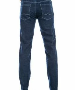 Alberto Regular Fit Pipe Authentic 42471494/897 Jeans Pipe, Baumwoll-Stretch 11oz, Navy -jeansniedrigerpreis 374541 norm3