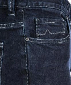 Alberto Regular Fit Pipe Authentic 42471494/897 Jeans Pipe, Baumwoll-Stretch 11oz, Navy -jeansniedrigerpreis 374541 norm5