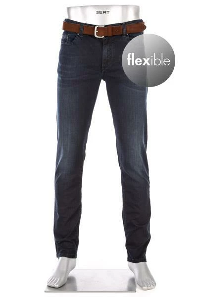 Alberto Regular Fit Pipe-PBJ DS 68671461/895 Jeans Pipe, Baumwolle T400® 9oz, Navy 2 Alberto Regular Fit Pipe-PBJ DS 68671461/895 Jeans Pipe, Baumwolle T400® 9oz, Navy – Bild 2