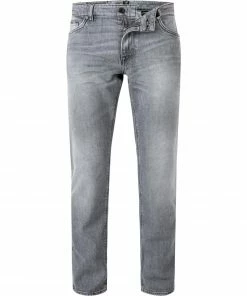 BOSS Jeans Maine 50458134/050 Regular Fit, Baumwoll-Stretch, Hellgrau