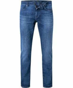 BOSS Jeans Delaware 50458152/430 Slim Fit, Baumwolle T400®, marine, Marine