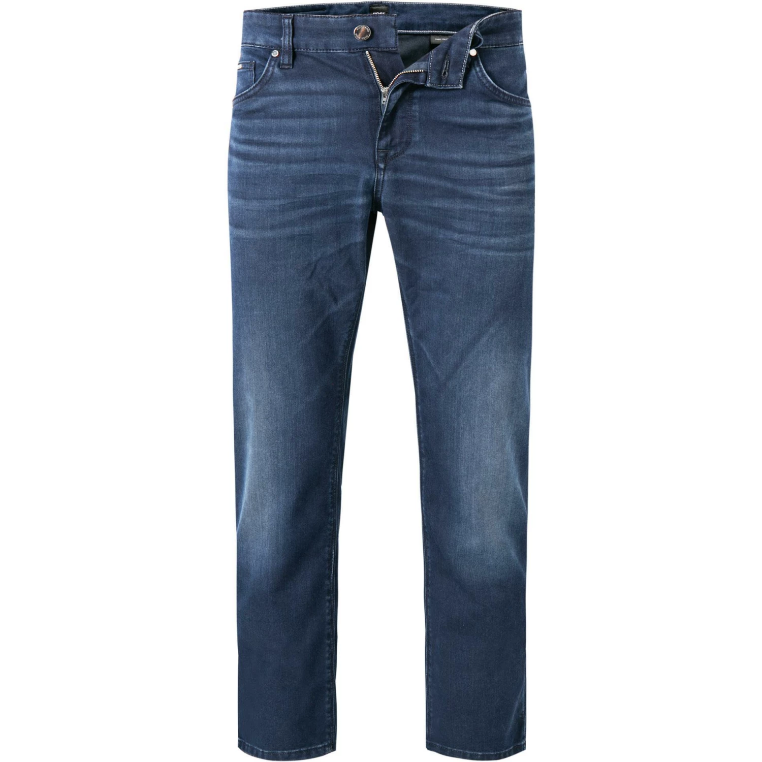 BOSS Jeans Delaware 50458275/407 Regular Fit, Baumwolle T400®, Dunkelblau 1 BOSS Jeans Delaware 50458275/407 Regular Fit, Baumwolle T400®, Dunkelblau