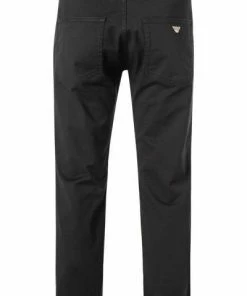 EMPORIO ARMANI Jeans 8N1J45/1GN0Z/0999 Baumwoll-Stretch, Schwarz -jeansniedrigerpreis 374629 norm2