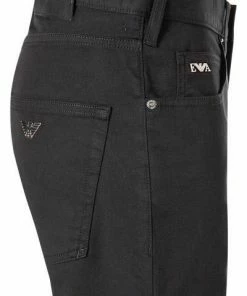 EMPORIO ARMANI Jeans 8N1J45/1GN0Z/0999 Baumwoll-Stretch, Schwarz -jeansniedrigerpreis 374629 norm3