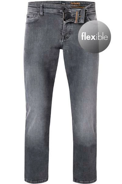 BOSS Hose Delaware 50458975/044 Jeans Delaware, Slim Fit, Baumwoll-Stretch, Grau, Silber 2 BOSS Hose Delaware 50458975/044 Jeans Delaware, Slim Fit, Baumwoll-Stretch, Grau, Silber – Bild 2