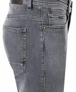 BOSS Hose Delaware 50458975/044 Jeans Delaware, Slim Fit, Baumwoll-Stretch, Grau, Silber 8 BOSS Hose Delaware 50458975/044 Jeans Delaware, Slim Fit, Baumwoll-Stretch, Grau, Silber -jeansniedrigerpreis 374883 norm3