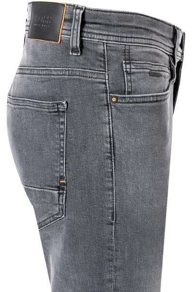 BOSS Hose Delaware 50458975/044 Jeans Delaware, Slim Fit, Baumwoll-Stretch, Grau, Silber 4 BOSS Hose Delaware 50458975/044 Jeans Delaware, Slim Fit, Baumwoll-Stretch, Grau, Silber – Bild 4