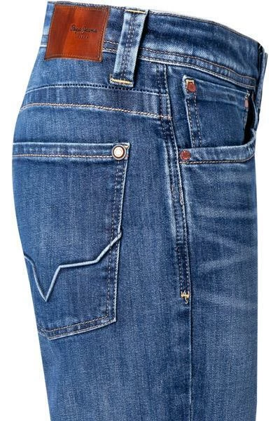 Pepe Jeans Kingston Zip PM200143VX3/000 Relaxed Fi, Baumwoll-Stretch, Dunkelblau 4 Pepe Jeans Kingston Zip PM200143VX3/000 Relaxed Fi, Baumwoll-Stretch, Dunkelblau – Bild 4