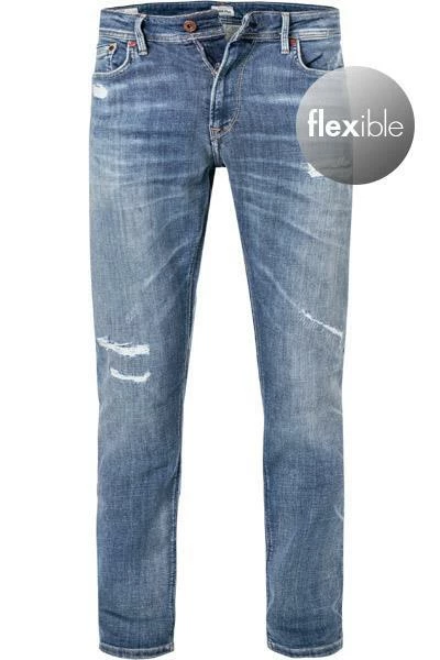 Pepe Jeans Stanley PM201705RF5/000 Taper Fit, Baumwoll-Stretch, Mittelblau 2 Pepe Jeans Stanley PM201705RF5/000 Taper Fit, Baumwoll-Stretch, Mittelblau – Bild 2