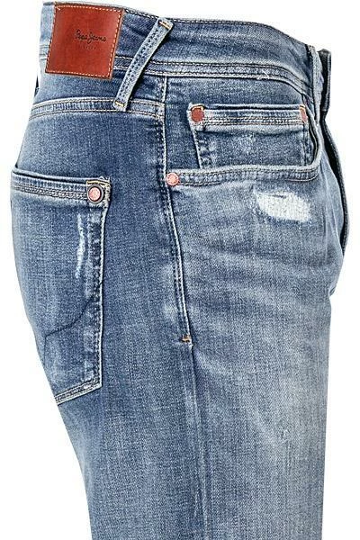 Pepe Jeans Stanley PM201705RF5/000 Taper Fit, Baumwoll-Stretch, Mittelblau 4 Pepe Jeans Stanley PM201705RF5/000 Taper Fit, Baumwoll-Stretch, Mittelblau – Bild 4