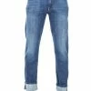 Alberto Bike Regular Fit Organic Den. 61582381/885 Jeans Bike, Bio Baumwoll-Stretch 10oz, Blau, Dunkelblau