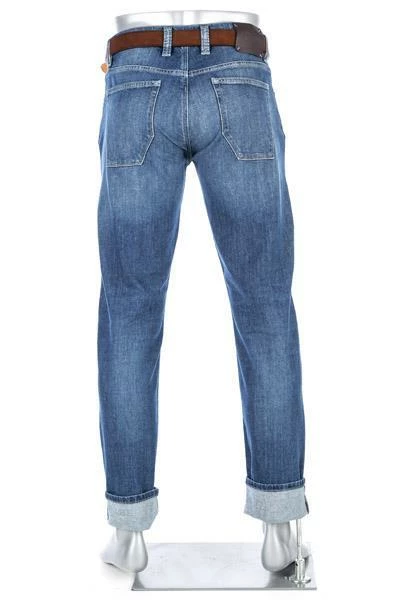 Alberto Bike Regular Fit Organic Den. 61582381/885 Jeans Bike, Bio Baumwoll-Stretch 10oz, Blau, Dunkelblau 3 Alberto Bike Regular Fit Organic Den. 61582381/885 Jeans Bike, Bio Baumwoll-Stretch 10oz, Blau, Dunkelblau – Bild 3