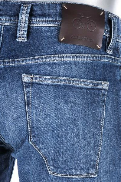 Alberto Bike Regular Fit Organic Den. 61582381/885 Jeans Bike, Bio Baumwoll-Stretch 10oz, Blau, Dunkelblau 6 Alberto Bike Regular Fit Organic Den. 61582381/885 Jeans Bike, Bio Baumwoll-Stretch 10oz, Blau, Dunkelblau – Bild 6