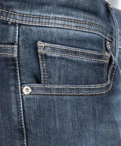 Alberto Bike Slim Fit Speed Hybrid 67582464/892 Jeans Bike, Baumwoll-Stretch wasserabweisend 10oz, Navy -jeansniedrigerpreis 375351 norm5