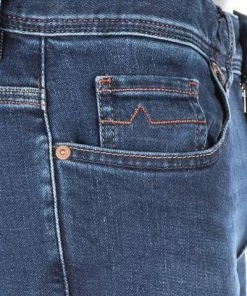 Alberto Regular Fit Pipe DS Dual FX 57371486/885 Jeans Pipe, Baumwolle T400® 10oz, Blau -jeansniedrigerpreis 375377 norm5