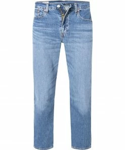 Levi's® 502 Taper Squeezy Cool Cat 207/1110 Jeans 502, Taper Fit, Baumwoll-Stretch 11,25oz, Mittelblau
