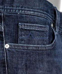 Alberto Regular Fit Pipe DS Authentic 36271495/895 Jeans Pipe, Baumwolle T400® 11oz, Navy -jeansniedrigerpreis 376124 norm5