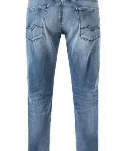 Replay Jeans Anbass M914Y.000.661 WI6/010 Slim Fit, Baumwoll-Stretch, Hellblau -jeansniedrigerpreis 376299 norm2