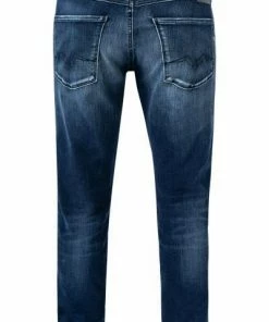 Replay Jeans Anbass M914Y.000.661 WI4/009 Slim Fit, Baumwoll-Stretch, Mittelblau -jeansniedrigerpreis 376300 norm2