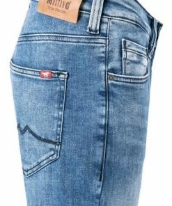 MUSTANG Jeans 1011677/5000/703 Jeans Oregon, Slim Fit, Baumwoll-Stretch, Jeansblau -jeansniedrigerpreis 376464 norm3