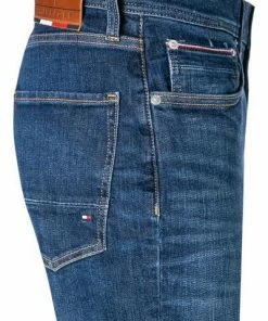 Tommy Hilfiger Jeans MW0MW19935/1BB Straight Fit, Baumwoll-Stretch, Indigo 8 Tommy Hilfiger Jeans MW0MW19935/1BB Straight Fit, Baumwoll-Stretch, Indigo -jeansniedrigerpreis 376704 norm3