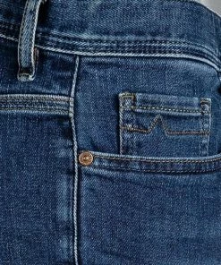 Alberto Regular Fit Pipe DS Dual FX 57371486/880 Jeans Pipe, Baumwolle T400® 10oz, Dunkelblau -jeansniedrigerpreis 377315 norm5