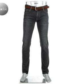 Alberto Regular Fit Pipe DS Dual FX 57371486/980 Jeans Pipe, Baumwolle T400® 10oz, Anthrazit