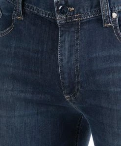 Alberto Regular Fit Pipe-DS Hybrid 68671464/891 Jeans Pipe, Baumwoll-Stretch 10oz, Navy -jeansniedrigerpreis 377321 norm4