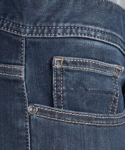 Alberto Regular Fit Pipe-DS Hybrid 68671464/891 Jeans Pipe, Baumwoll-Stretch 10oz, Navy -jeansniedrigerpreis 377321 norm5