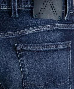 Alberto Regular Fit Pipe-DS Refibra 36271479/875 Jeans Pipe, Baumwolle T400® 11oz, Dunkelblau -jeansniedrigerpreis 377325 norm6