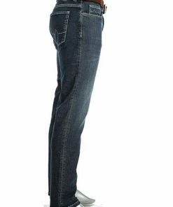 Alberto Regular Fit Pipe-DS Denim 42471485/891 Jeans Pipe, Baumwoll-Stretch 11oz, Navy -jeansniedrigerpreis 377343 norm2