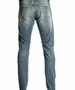 Alberto Tapered Fit Slipe Japan Denim 69491468/818 Jeans Slipe, Baumwolle 11,5oz, Hellblau -jeansniedrigerpreis 377998 norm3