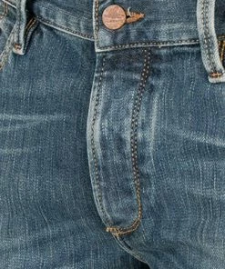 Alberto Tapered Fit Slipe Japan Denim 69491468/818 Jeans Slipe, Baumwolle 11,5oz, Hellblau -jeansniedrigerpreis 377998 norm4