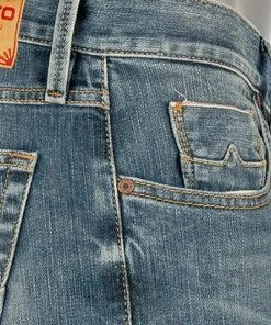 Alberto Tapered Fit Slipe Japan Denim 69491468/818 Jeans Slipe, Baumwolle 11,5oz, Hellblau -jeansniedrigerpreis 377998 norm5