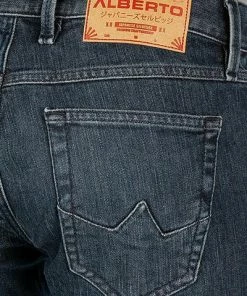 Alberto Tapered Fit Slipe Japan Denim 69491468/849 Jeans Slipe, Baumwolle 11,5oz, Indigo -jeansniedrigerpreis 377999 norm6