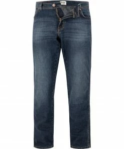Wrangler Texas Vintage Tint medium denim W12183947 Jeans Texas, Regular Fit, Baumwoll-Stretch, Tintenblau