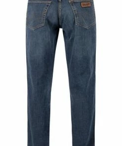 Wrangler Texas Vintage Tint medium denim W12183947 Jeans Texas, Regular Fit, Baumwoll-Stretch, Tintenblau -jeansniedrigerpreis 378160 norm2