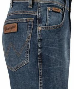 Wrangler Texas Vintage Tint medium denim W12183947 Jeans Texas, Regular Fit, Baumwoll-Stretch, Tintenblau -jeansniedrigerpreis 378160 norm3