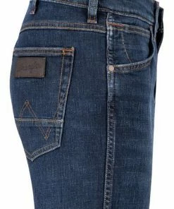 Wrangler Greensboro medium denim W15Q8343C Jeans Greensboro, Regular Fit, Baumwoll-Stretch, Mittelblau -jeansniedrigerpreis 378185 norm3