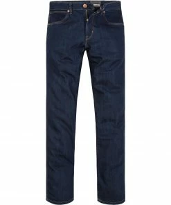 Wrangler Greensboro medium denim W15Q2655Z Jeans Greensboro, Regular Fit, Baumwolle T400®, Ocean