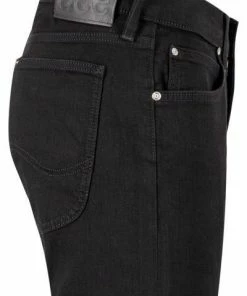 Lee Luke Clean denim black L719HFAE Jeans Luke, Bio Baumwoll-Stretch 12,5oz, Schwarz -jeansniedrigerpreis 378195 norm3