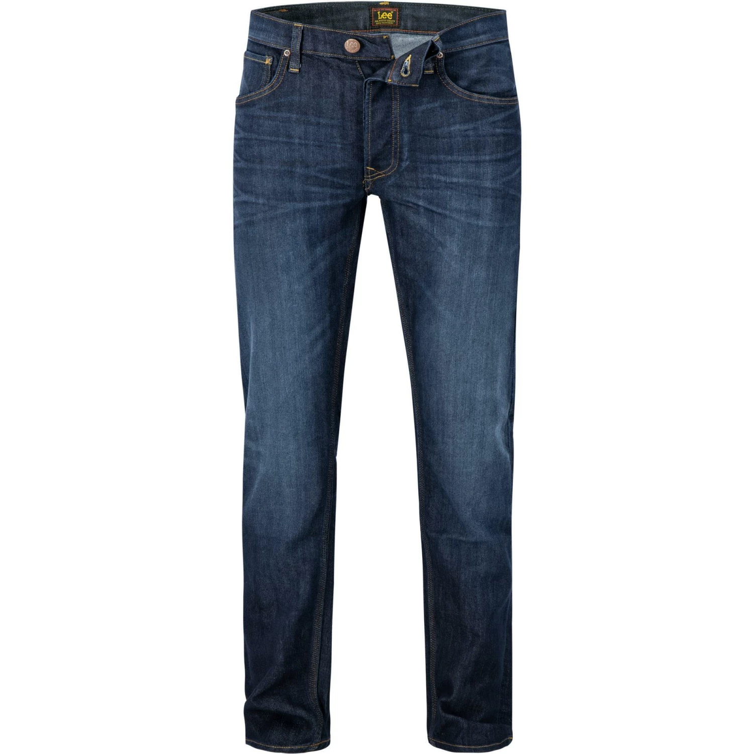 Lee Daren Button Fly medium denim L706AADB Jeans Daren, Regular Slim Fit, Baumwolle T400®, Dunkelblau 1 Lee Daren Button Fly medium denim L706AADB Jeans Daren, Regular Slim Fit, Baumwolle T400®, Dunkelblau